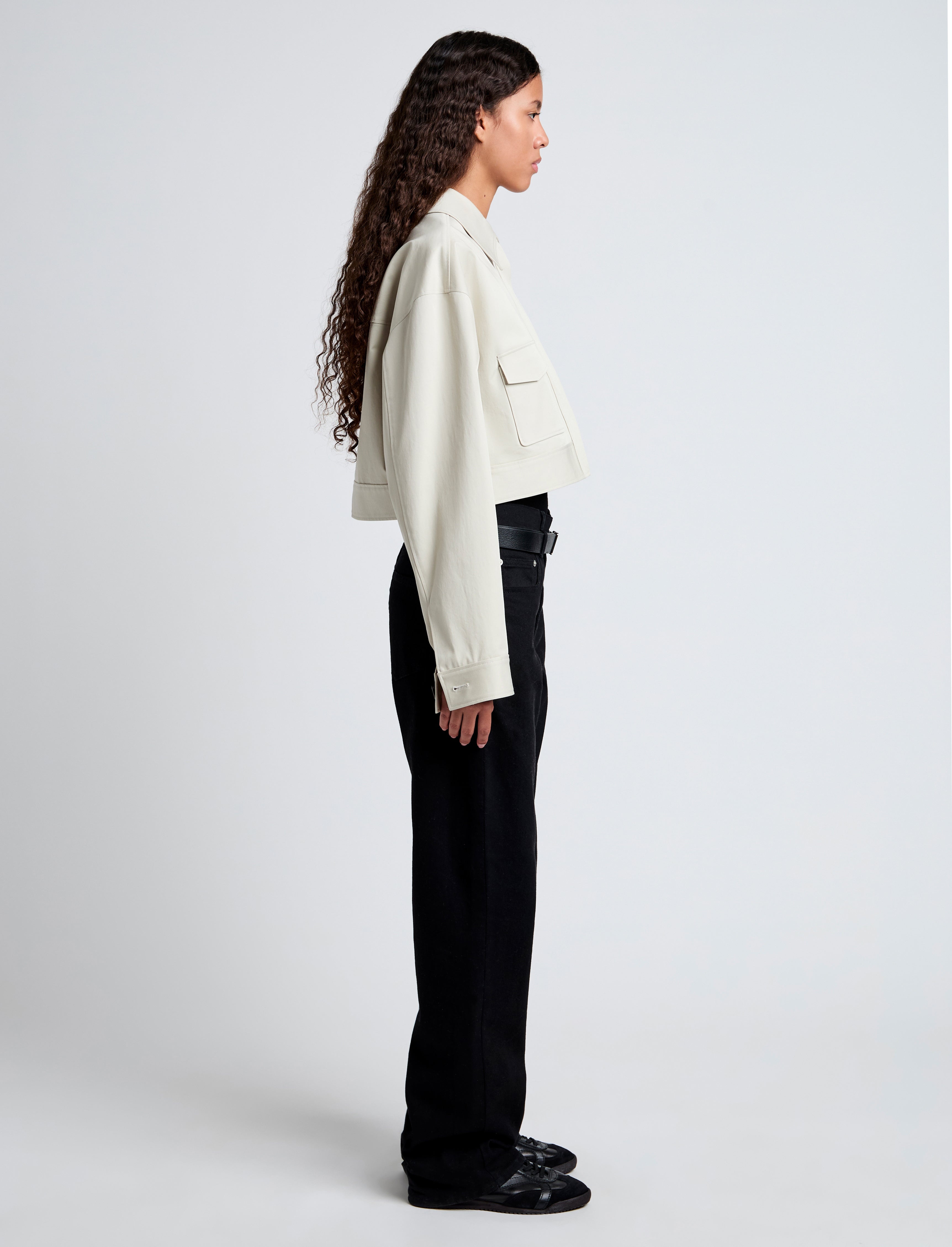 Dylan Jacket in Organic Cotton Twill - 4