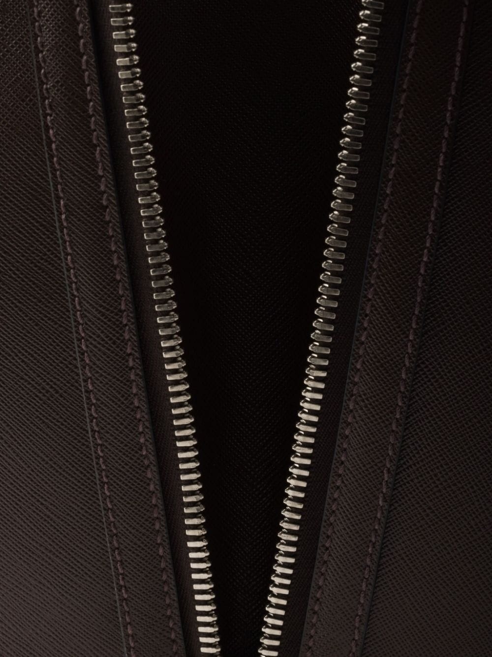 Saffiano leather duffle bag - 7