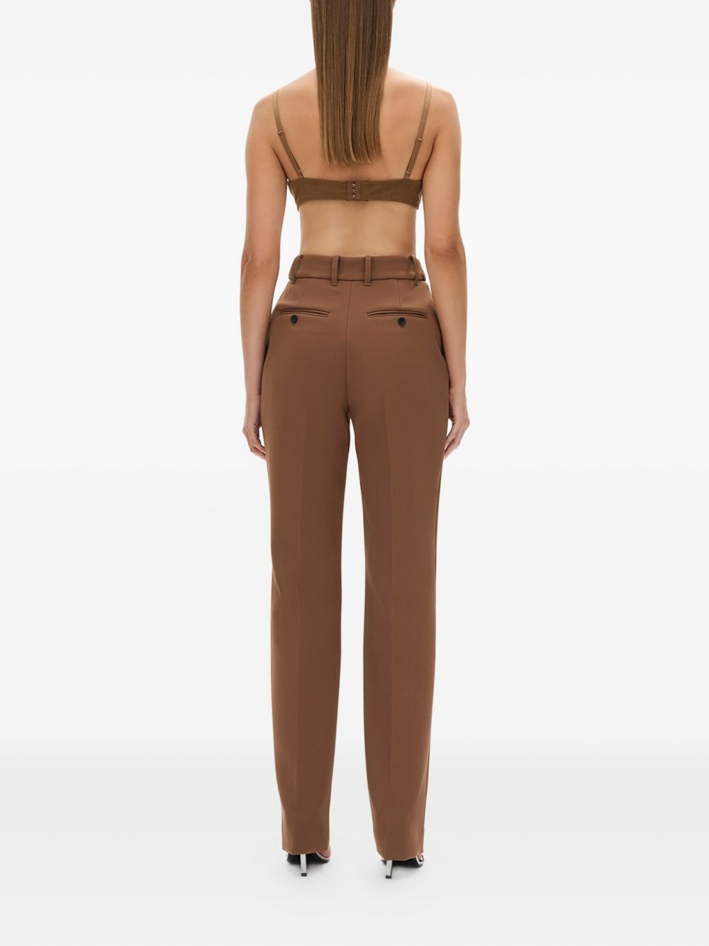 Sergio pressed-crease trousers - 4