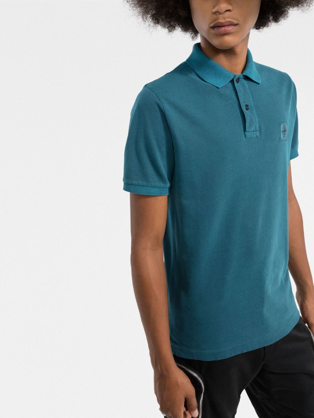 Compass patch polo shirt - 3