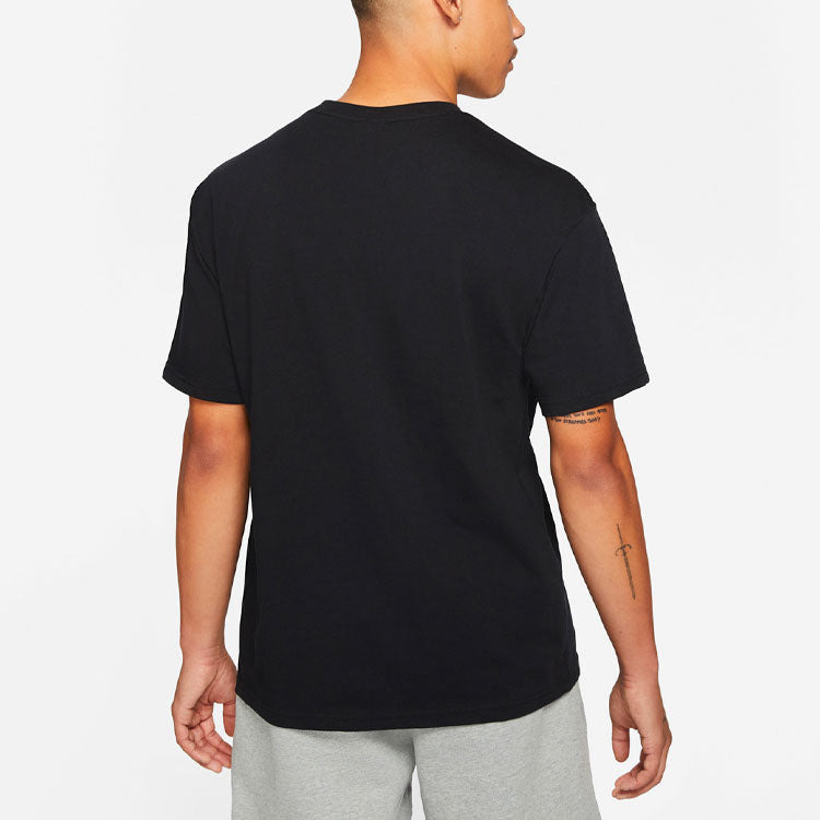 Nike x Stussy Crossover Round Neck Pullover Short Sleeve Asia Edition Black DD3342-010 - 4