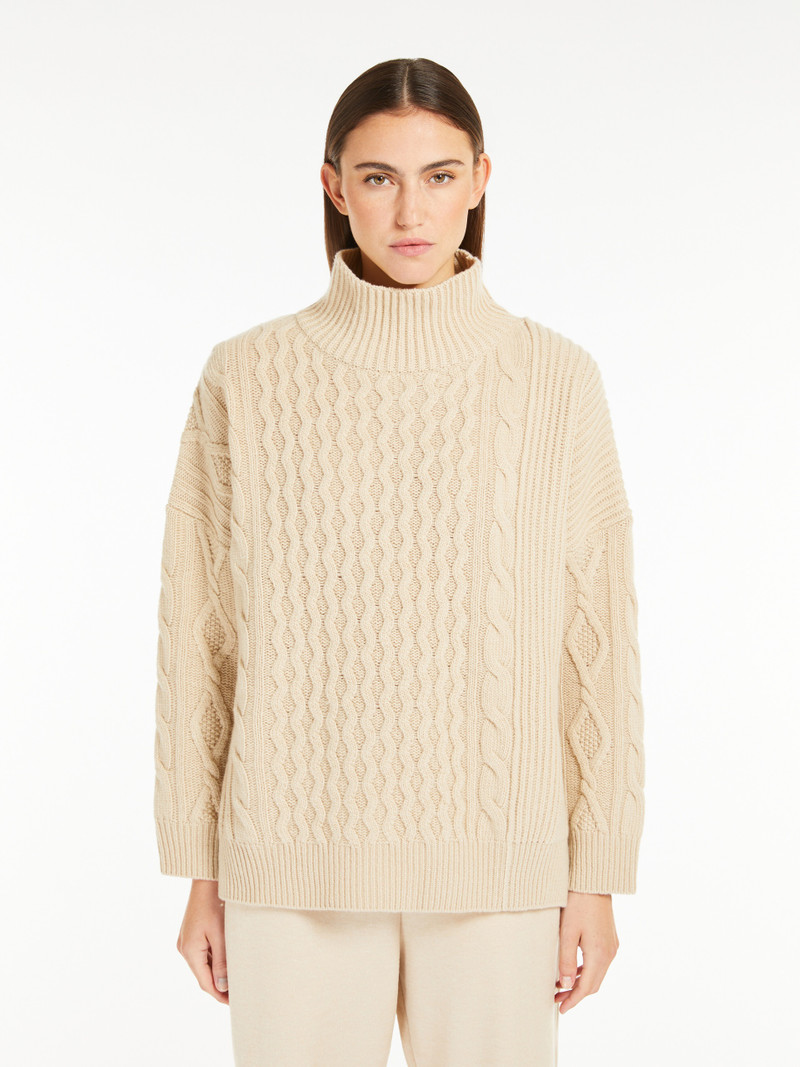 VENETO Wool yarn polo-neck sweater 3