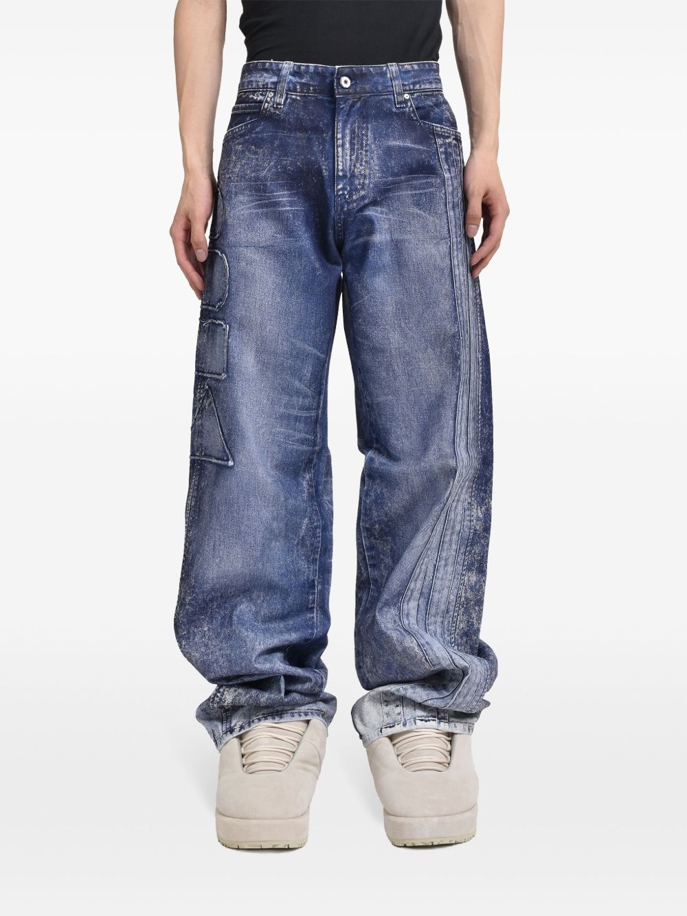 wide-leg jeans - 2