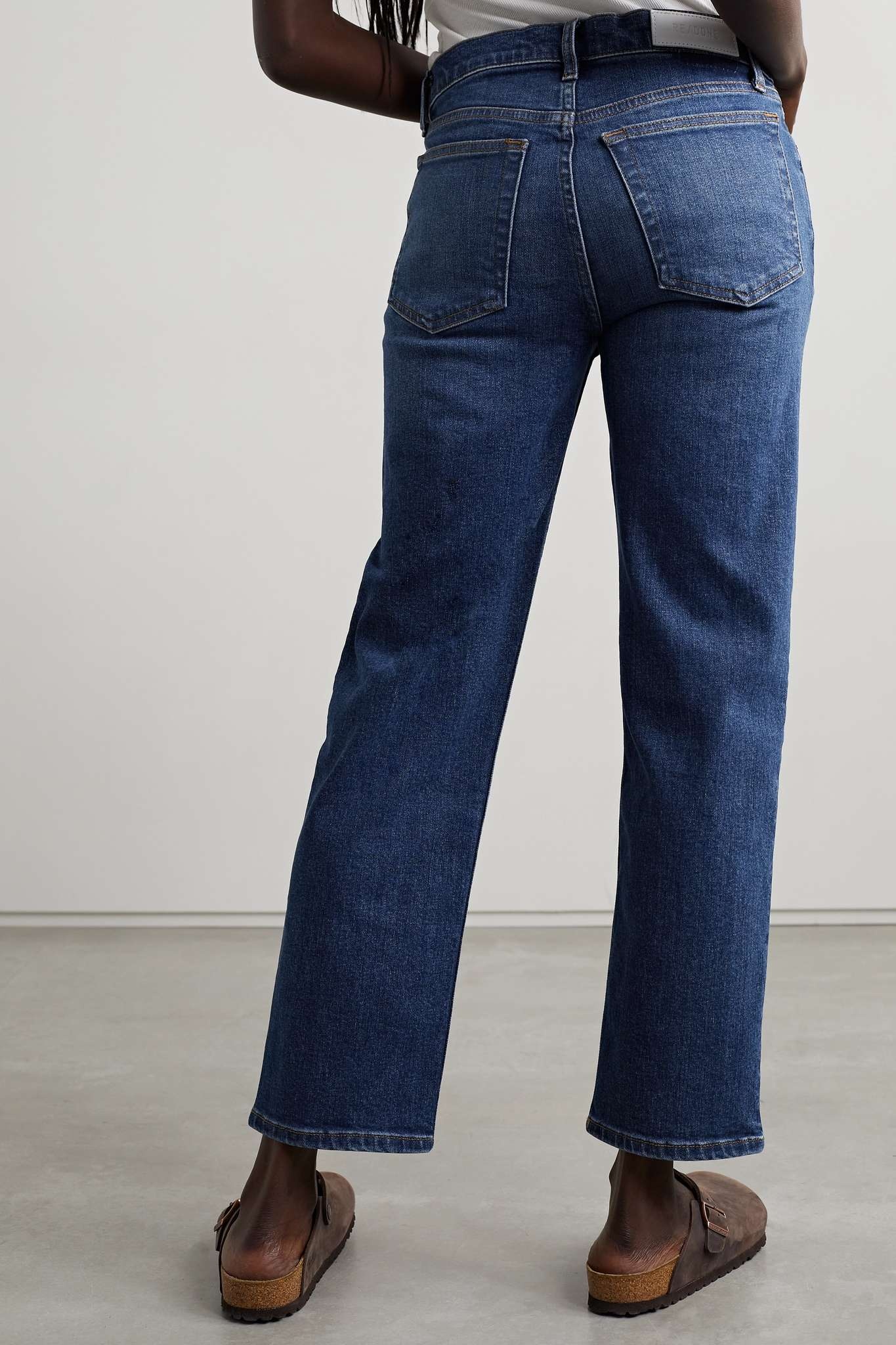 70s Originals Stove Pipe cropped high-rise straight-leg jeans - 3