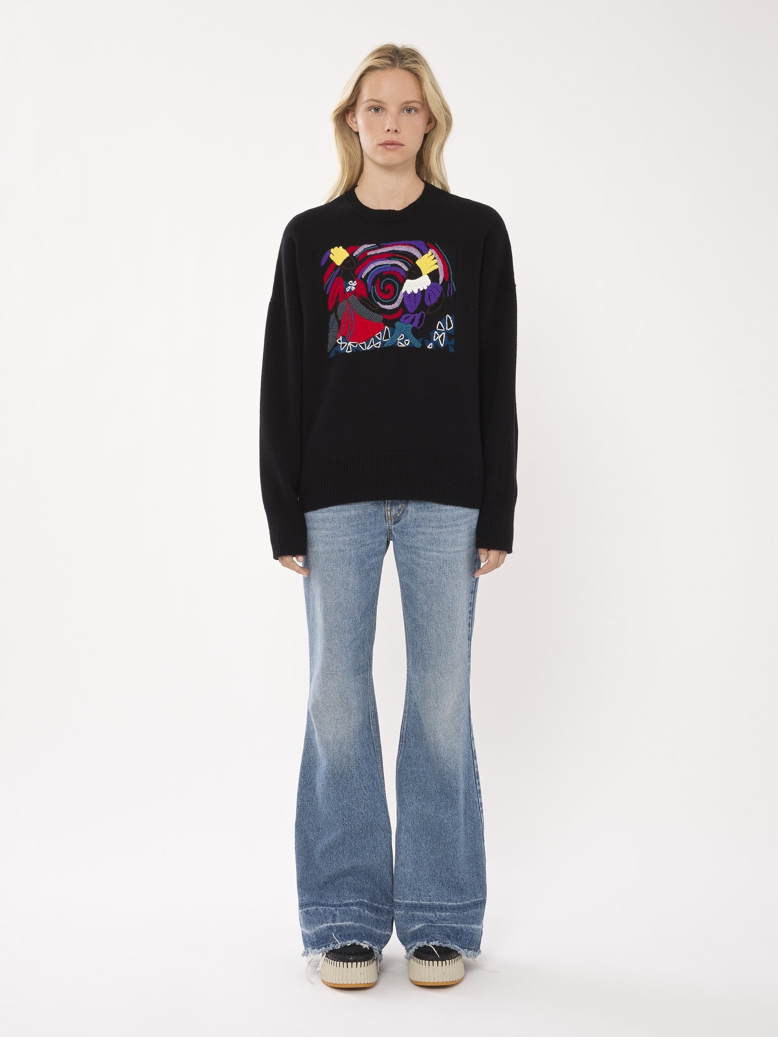 EMBROIDERED SWEATER - 4
