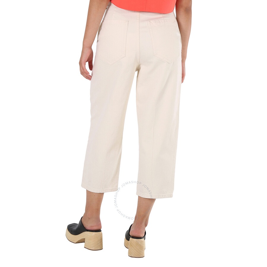Marni Ladies Striped Pattern Cotton Culotte Pants, Brand Size 38 (US Size 6) - 6