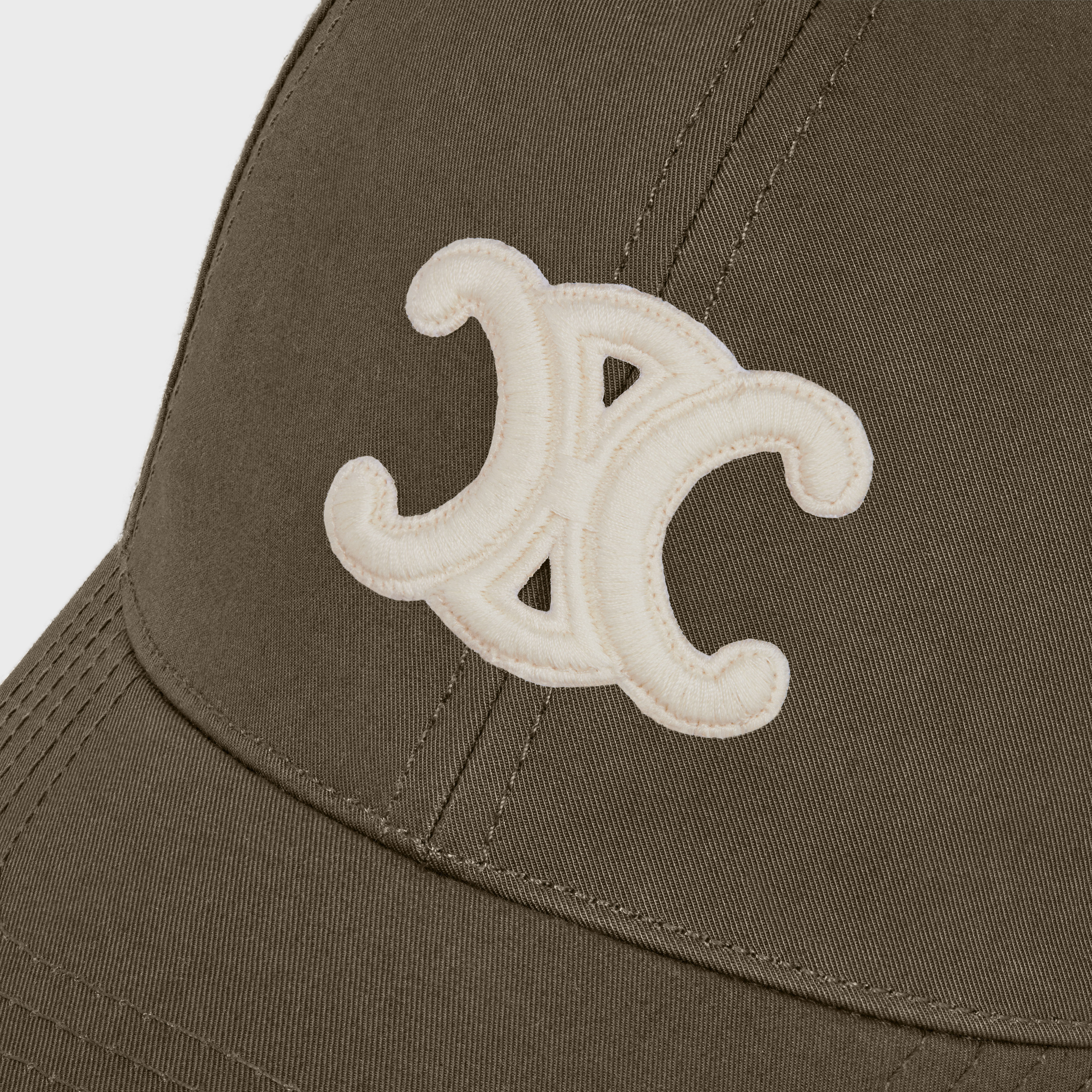 triomphe baseball cap in cotton - 5