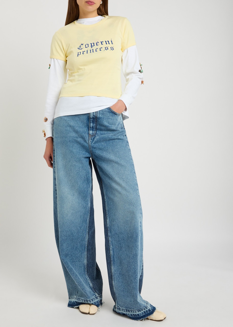 Coperni Printed Cotton T-shirt - 4