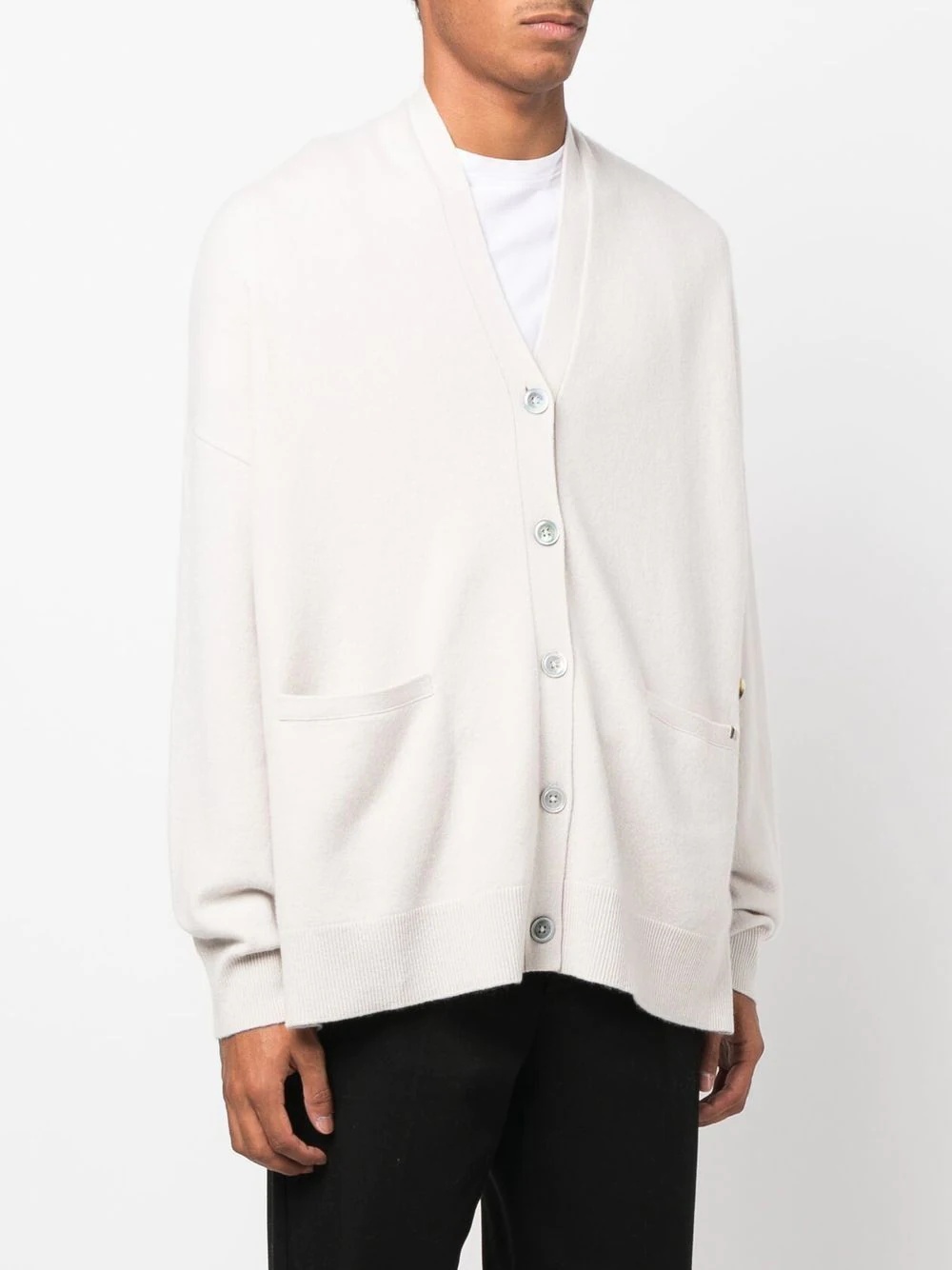 Tokyo fine-knit buttoned cardigan - 5