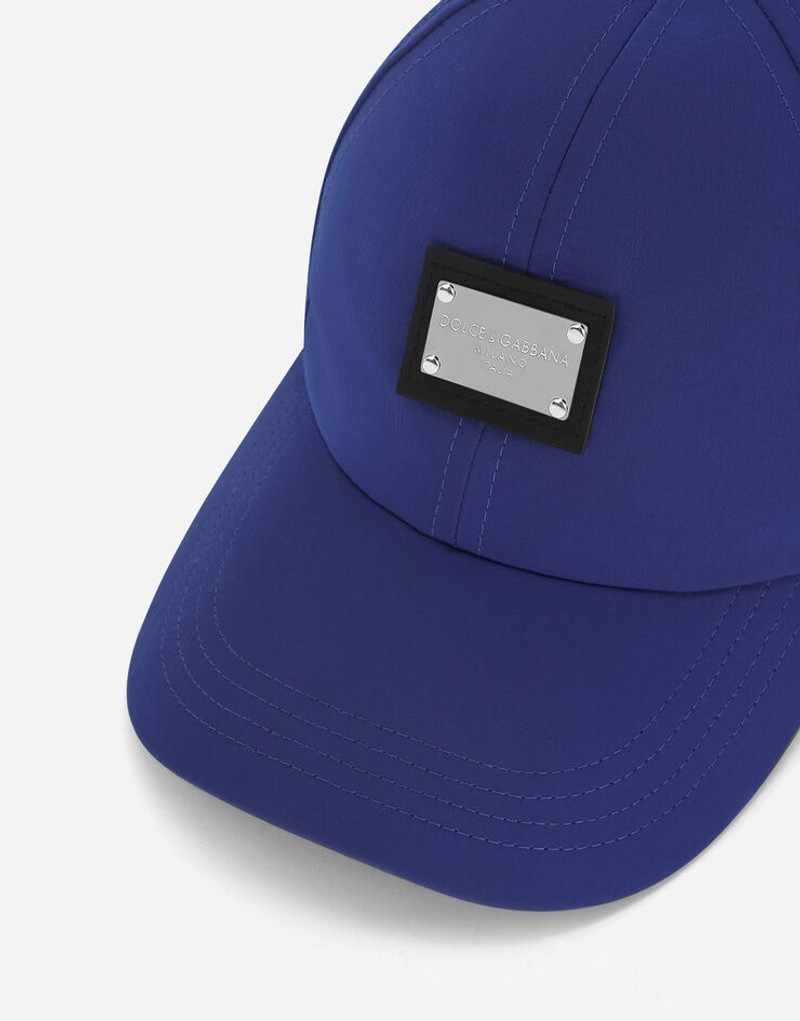 Dolce & Gabbana Nylon baseball cap with branded tag outlook