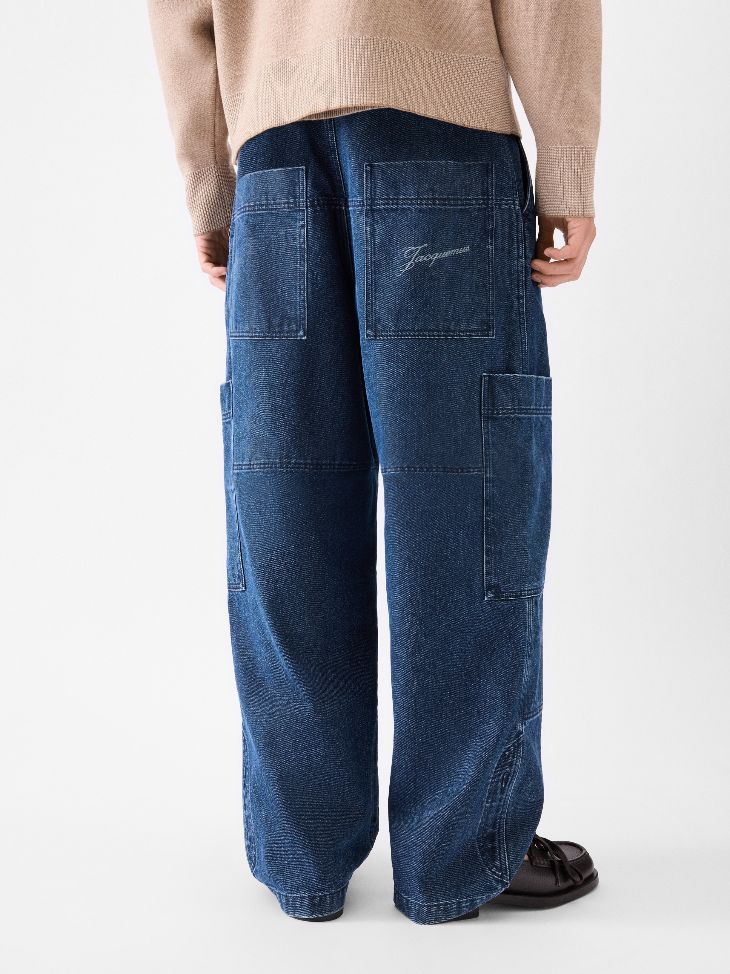The Carré de-Nîmes denim cargo pants - 4