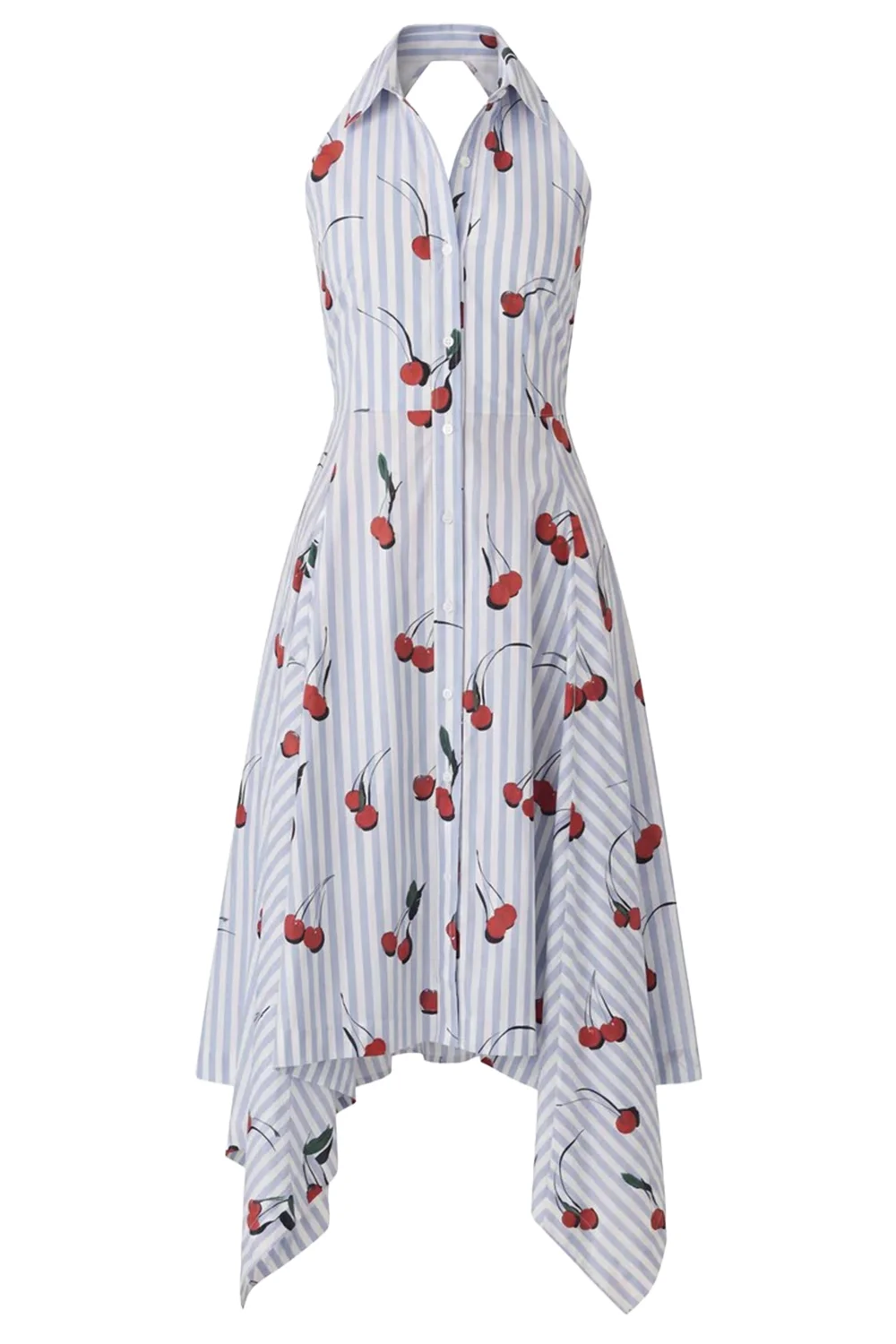 Cherry Shirt Dress - 1