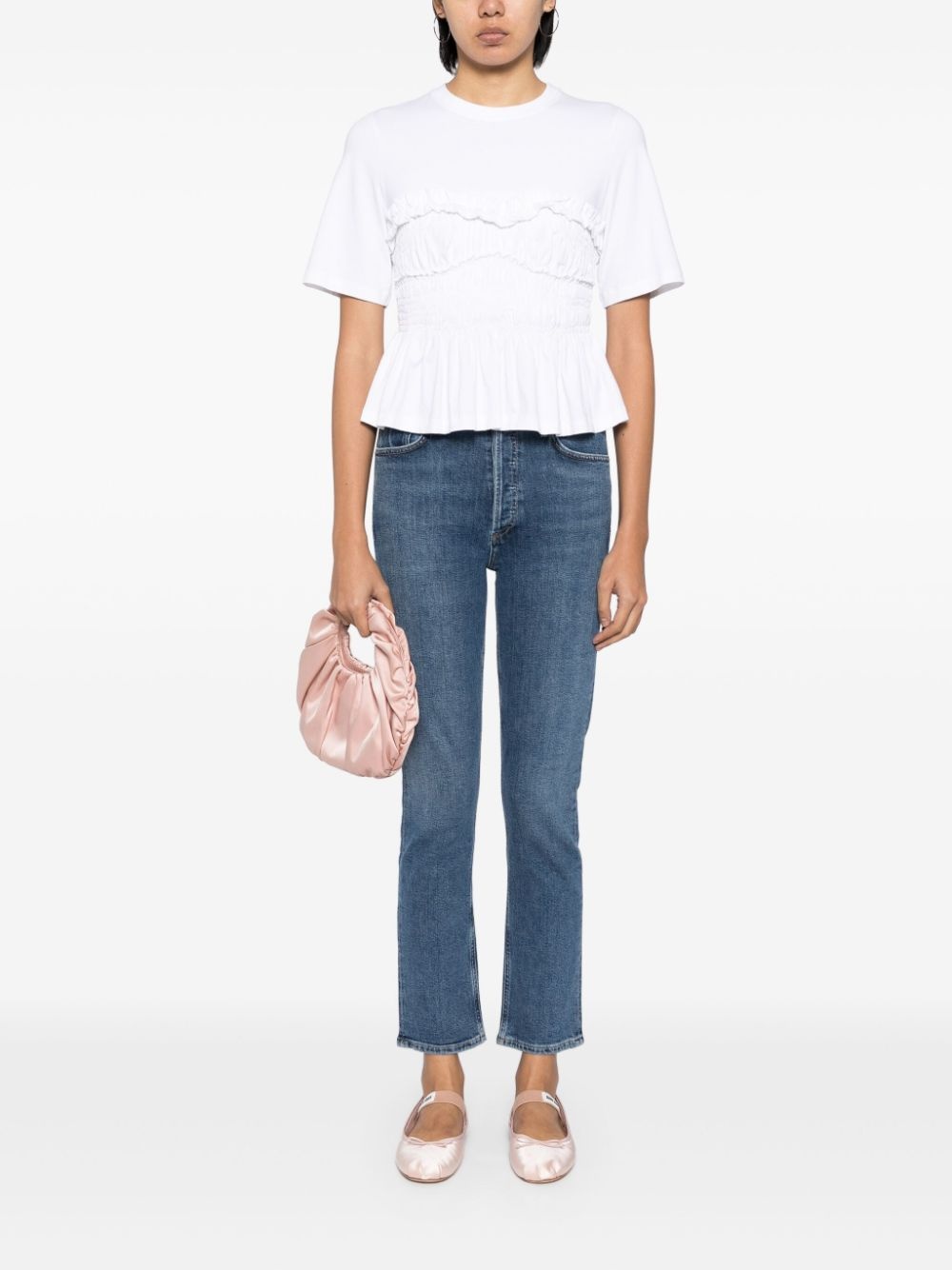 mid-rise skinny jeans - 2