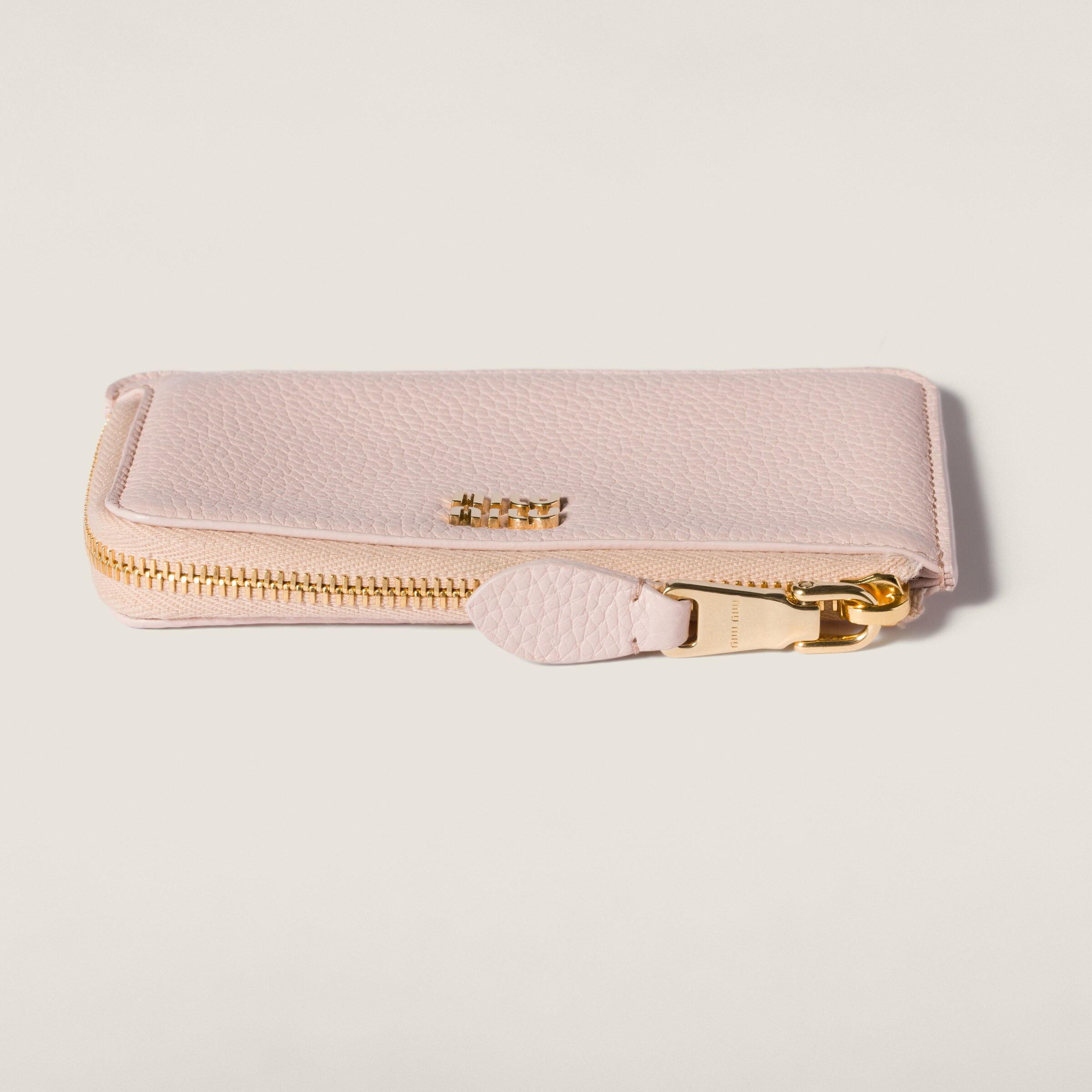 Leather pouch card holder - 4