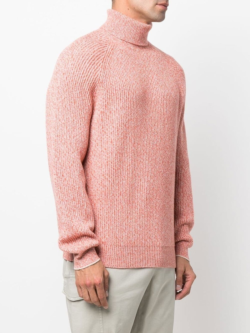 ribbed-knit roll-neck jumper 3