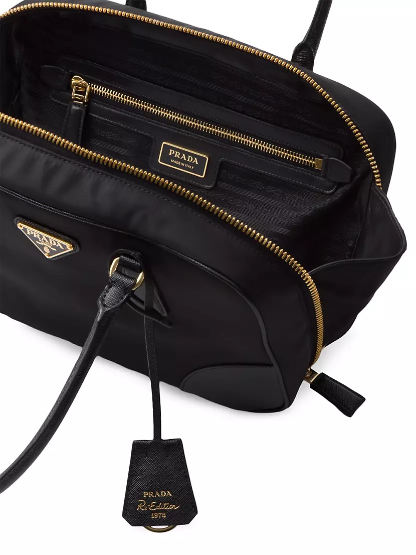 Prada Re-Edition 1978 Medium Re-Nylon and Saffiano Leather