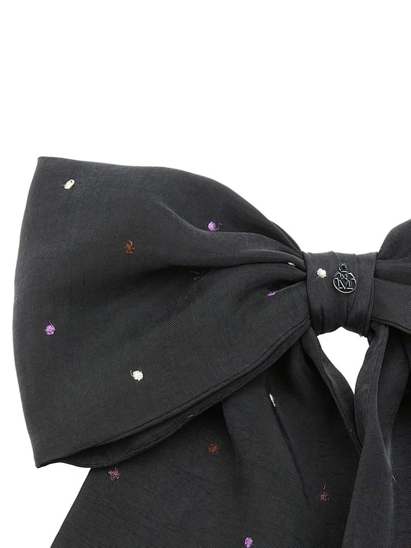MAISON MICHEL Mini Wicole bow hair clip outlook