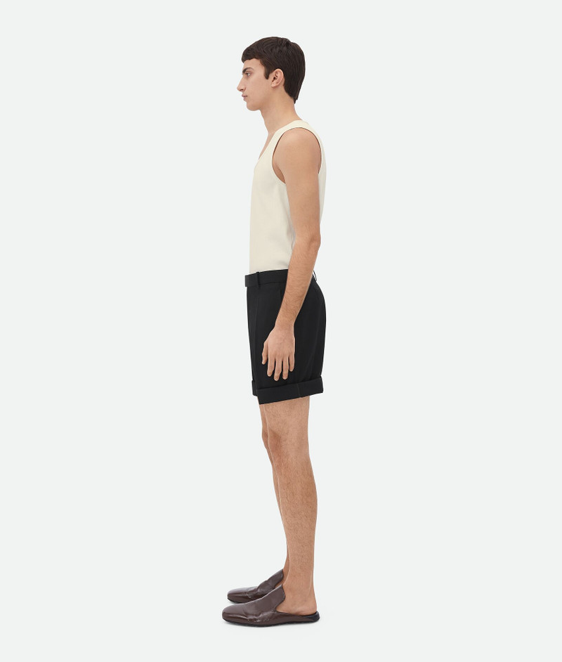 Bottega Veneta Sartorial Grain De Poudre Shorts outlook