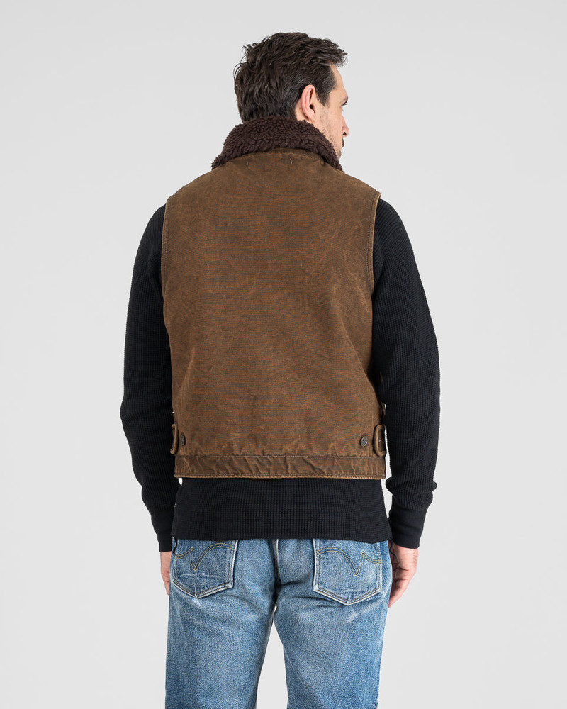 12OZ DUCK N1 DECK VEST - BROWN 3