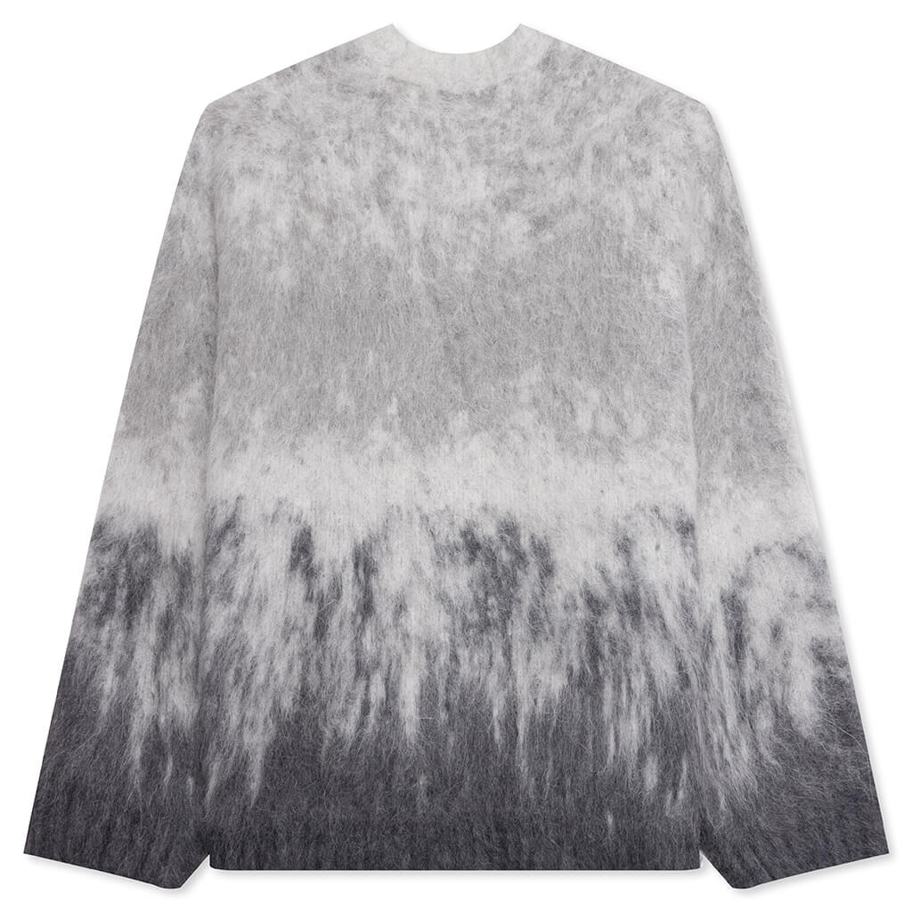 OMBRE KNIT SWEATER - LIGHT GREY - 2