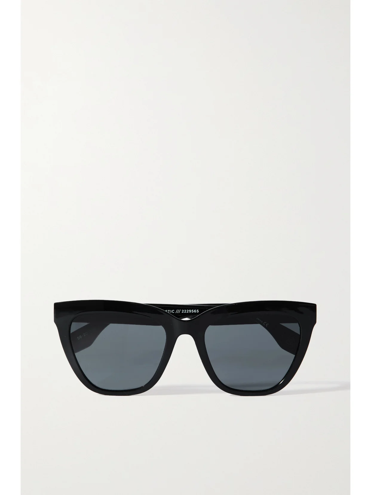 Enthusiplastic Oversized Cat-eye Recycled-acetate Sunglasses - 1