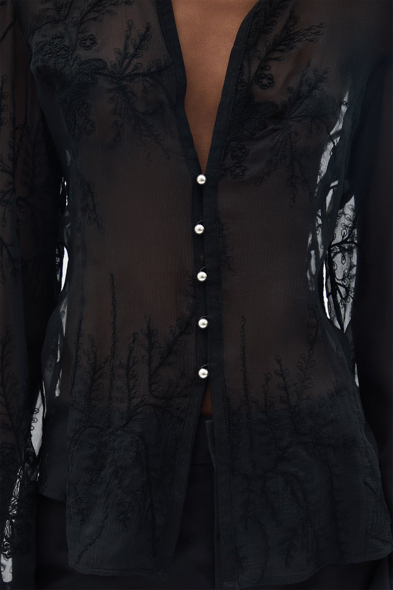Rhea Open Front Shirt 5