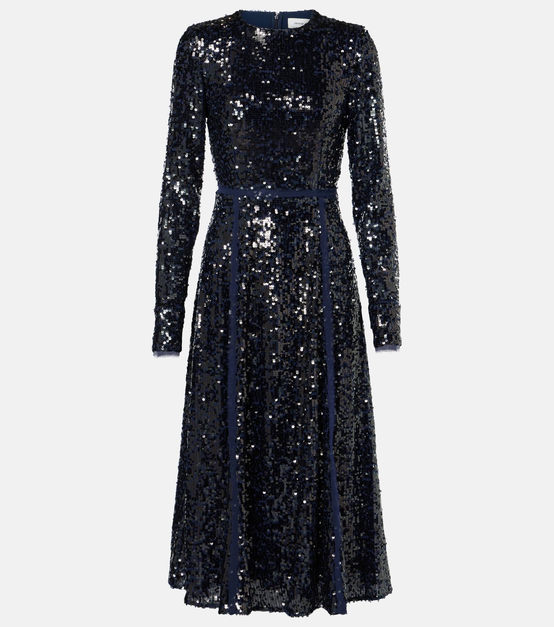 Sequined midi dress - 1