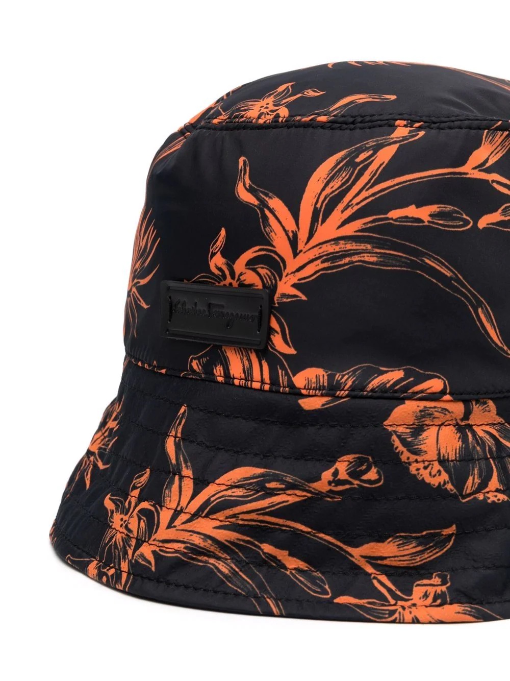 floral-print bucket hat - 2