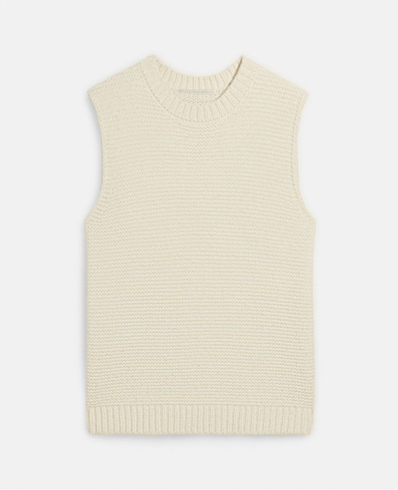 Sleeveless Knit Top 1