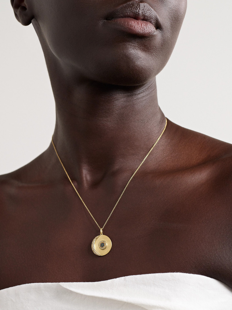ILEANA MAKRI 18-karat Gold Multi-stone Necklace outlook