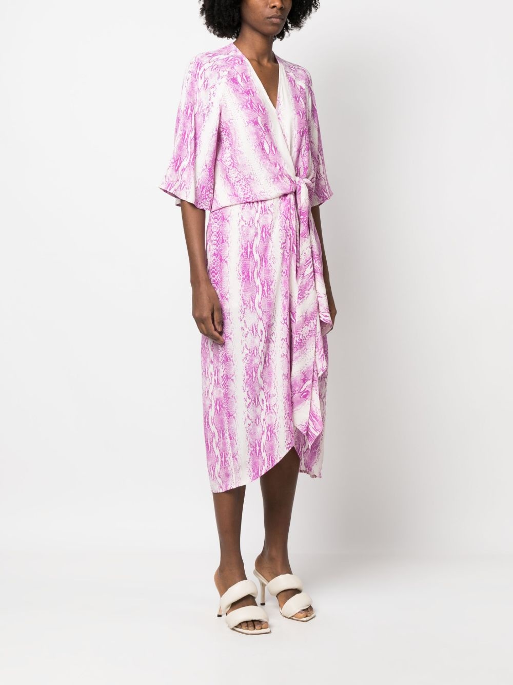 Dooler snakeskin-print midi dress - 3