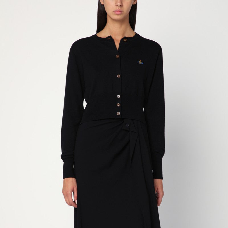 Vivienne Westwood Black Cashmere-Blend Cardigan Women - 1