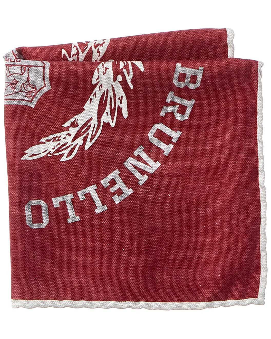 Brunello Cucinelli Silk Pocket Square - 1