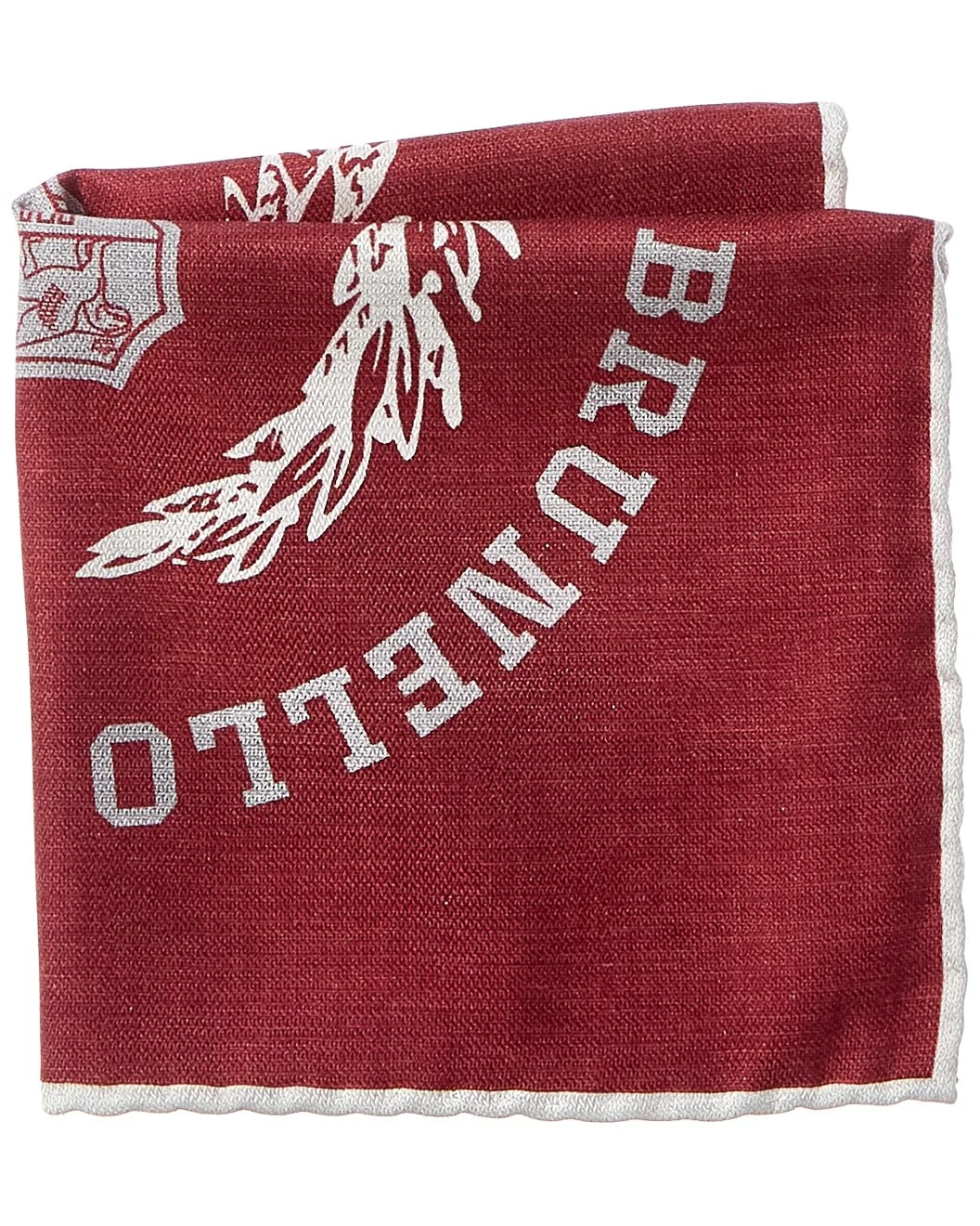 Brunello Cucinelli Silk Pocket Square - 1