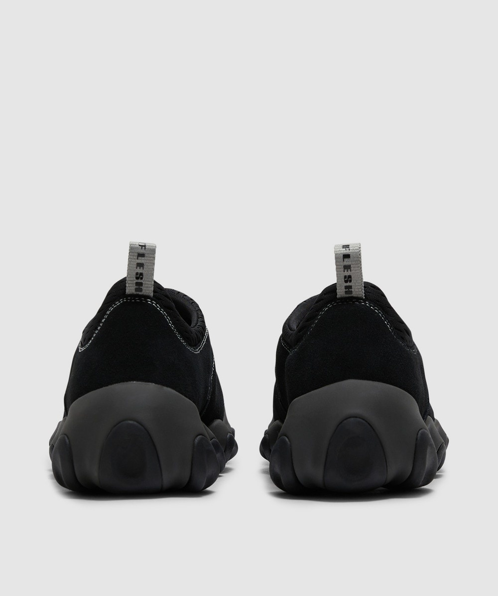 Suede flesh sneaker - 4