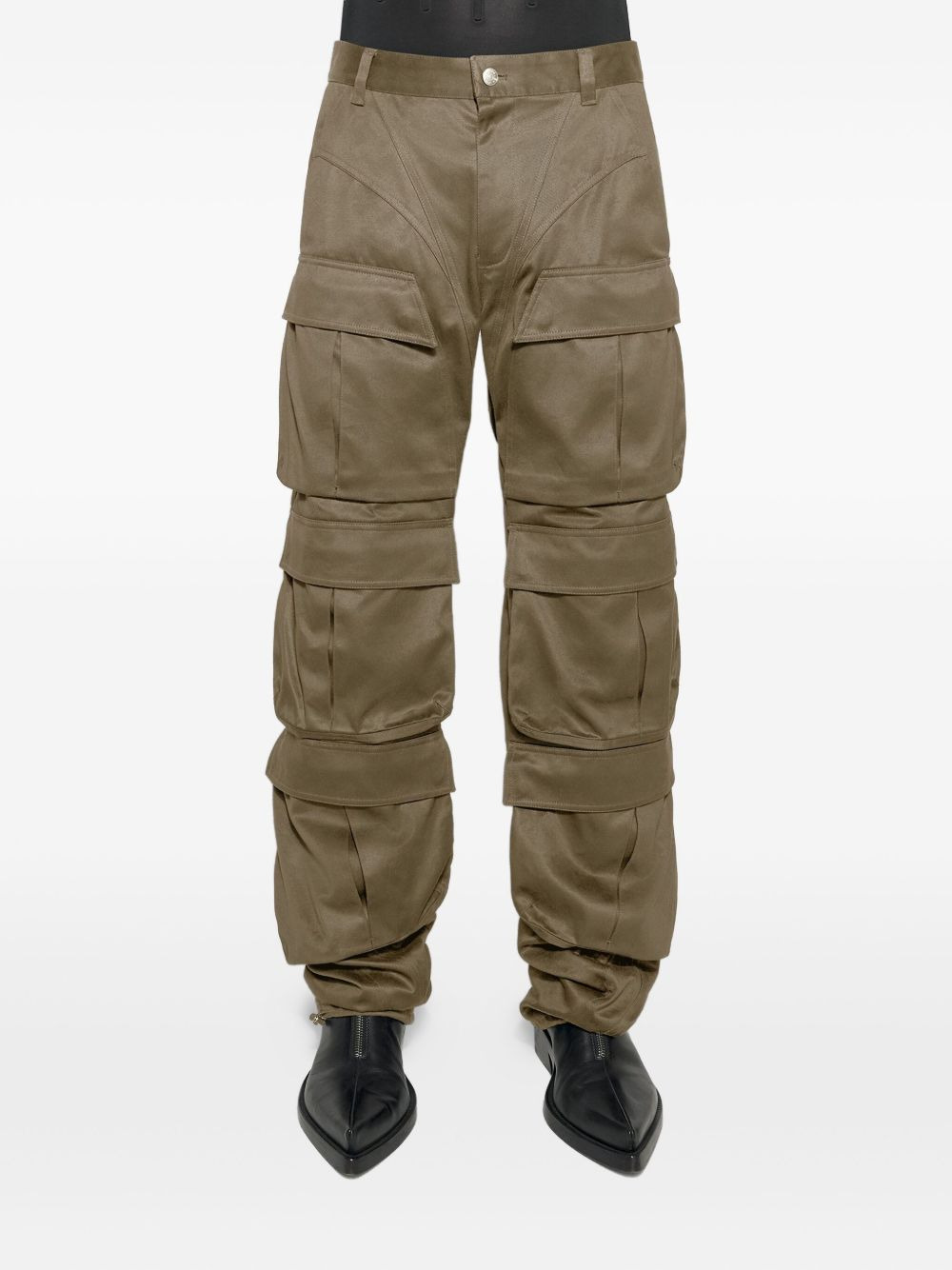 layered-pockets trousers - 4