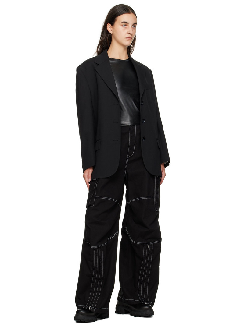 VIRÓN SSENSE Exclusive Black Impulse Oxfords outlook