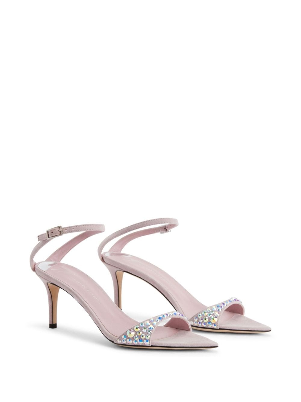 Intriigo Queen 70mm crystal-embellished sandals - 2