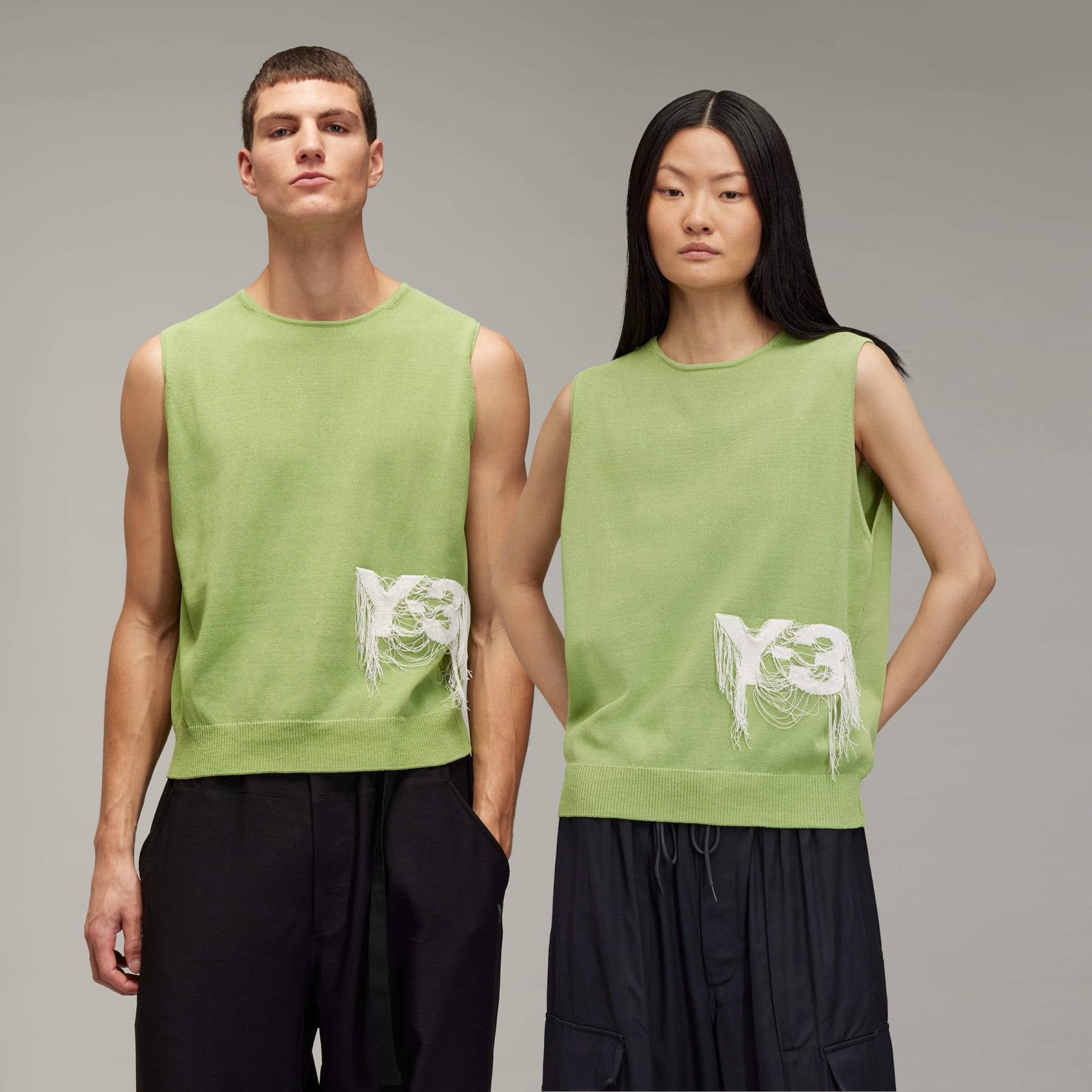 Y-3 Logo Knit Vest - 2