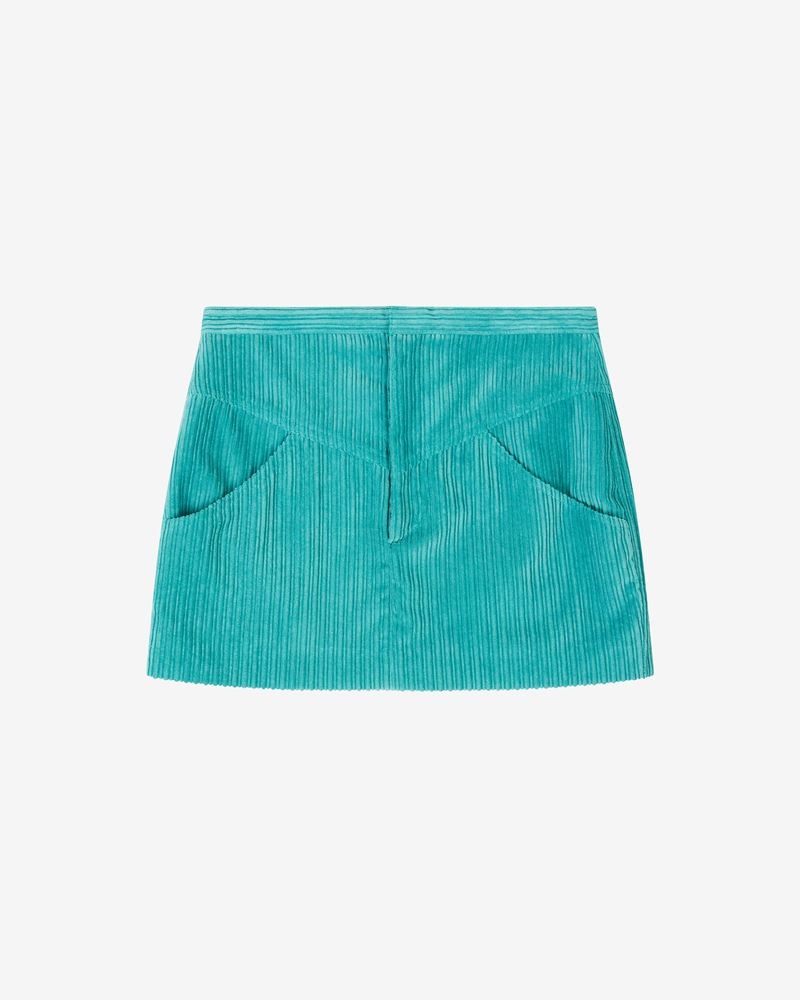 MELVA CORDUROY MINI SKIRT - 1