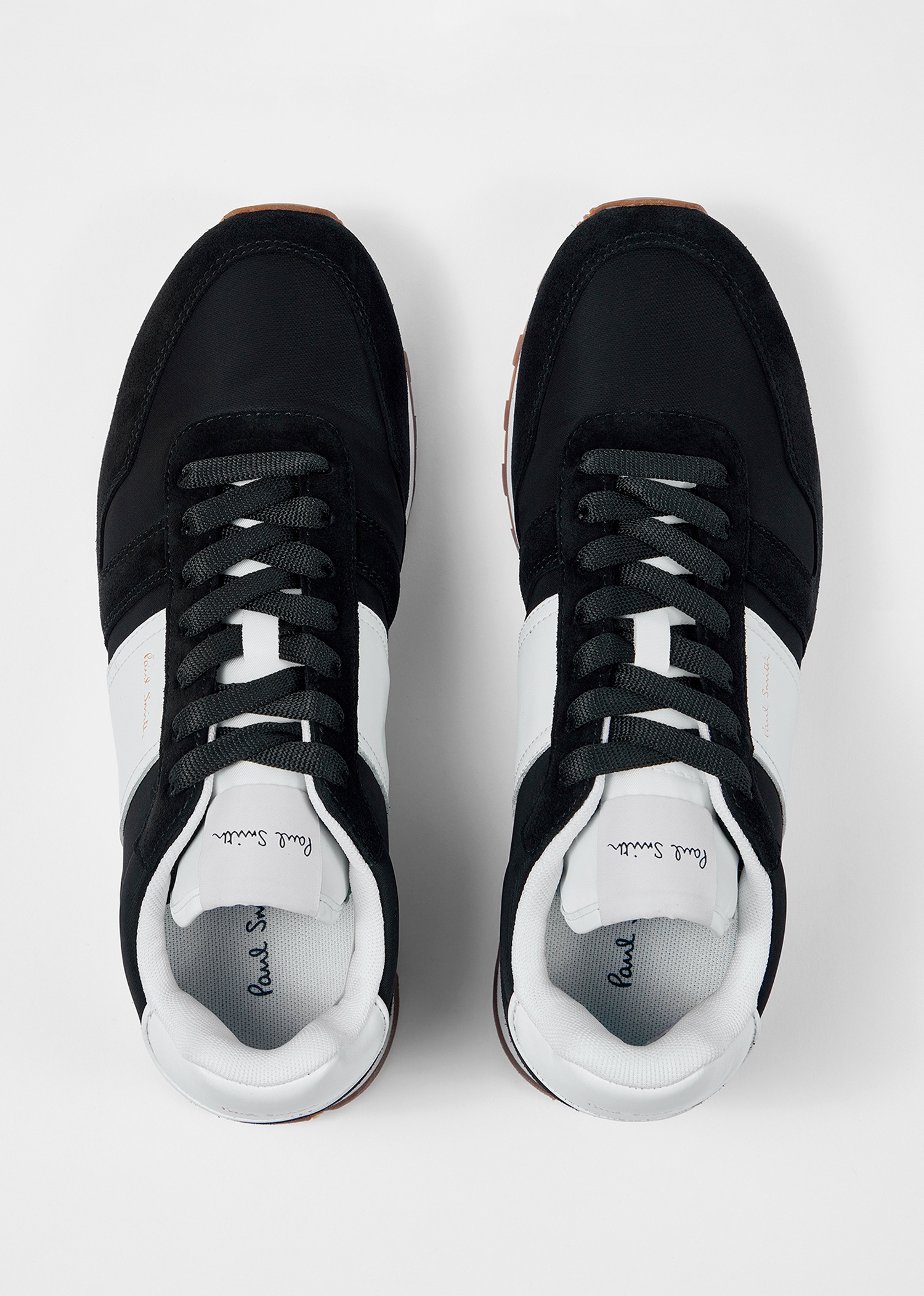 Black And White 'Eighties' Trainers - 3