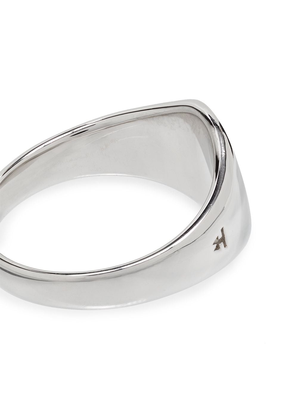 mini signet oval ring - 4