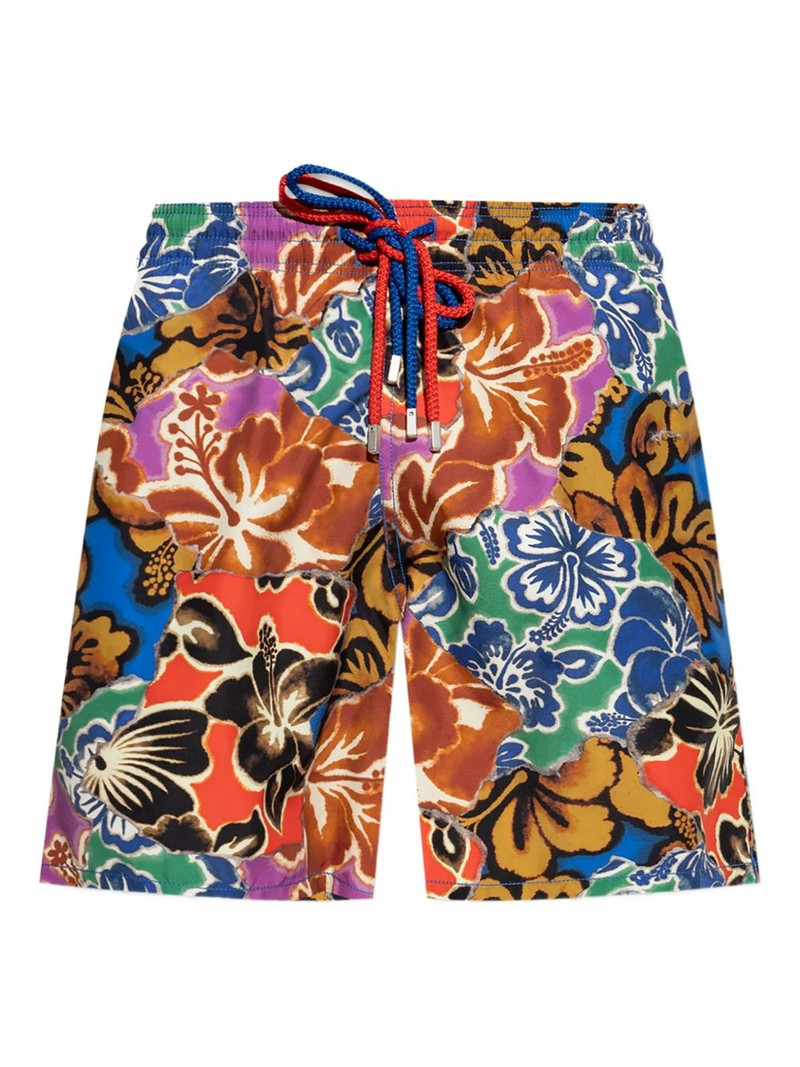 x Vilebrequin floral-print swim shorts 1