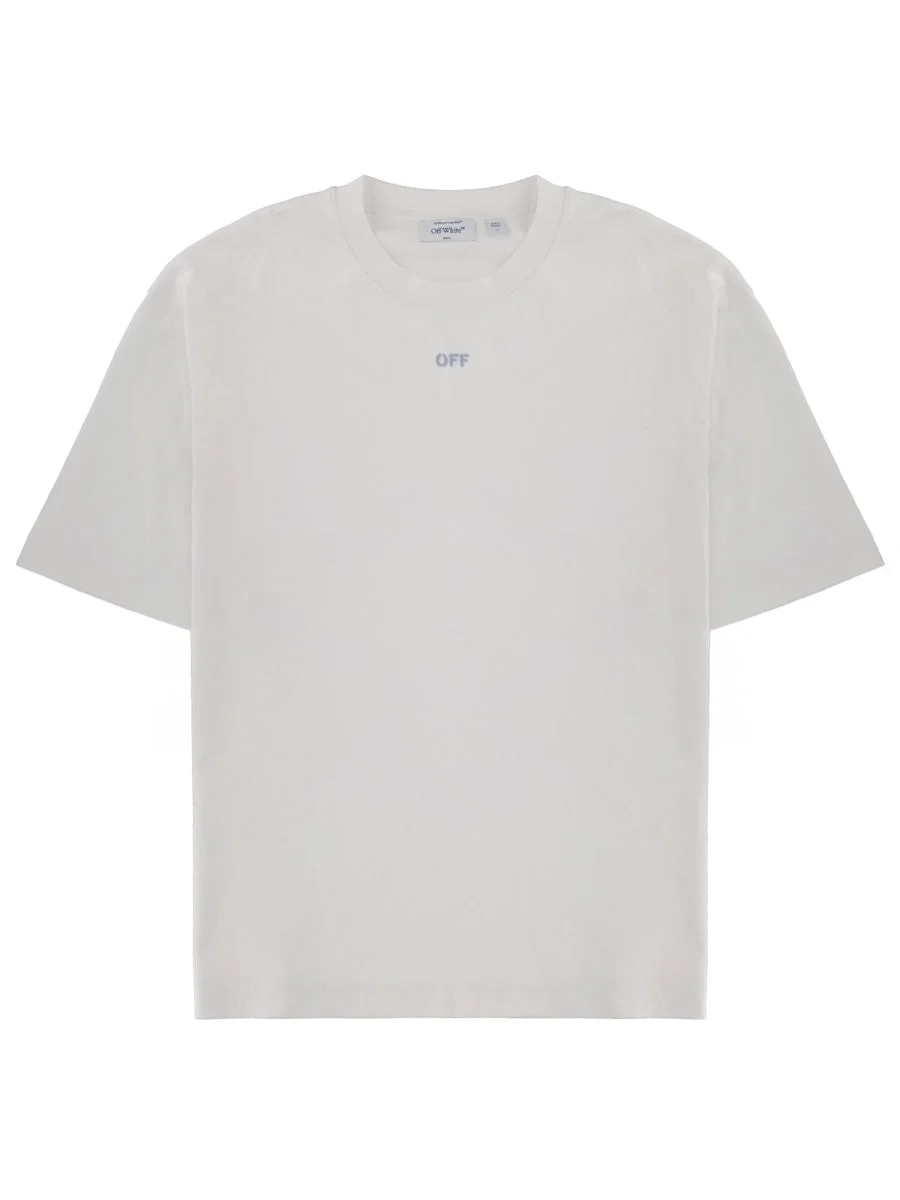 Off-White Men T-Shirt With Logo - 1