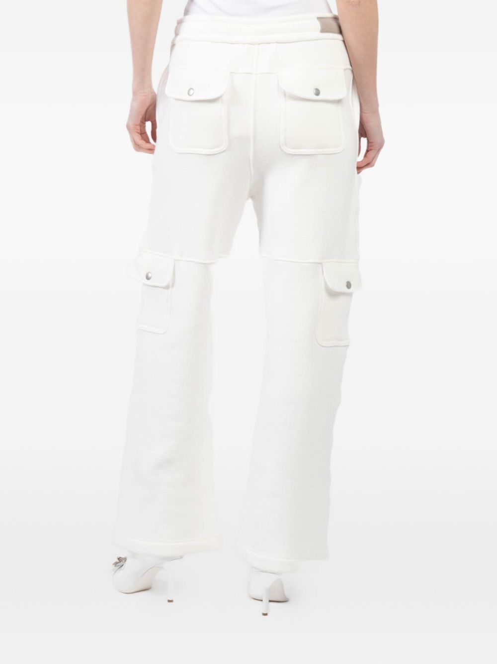 jersey cargo trousers - 4