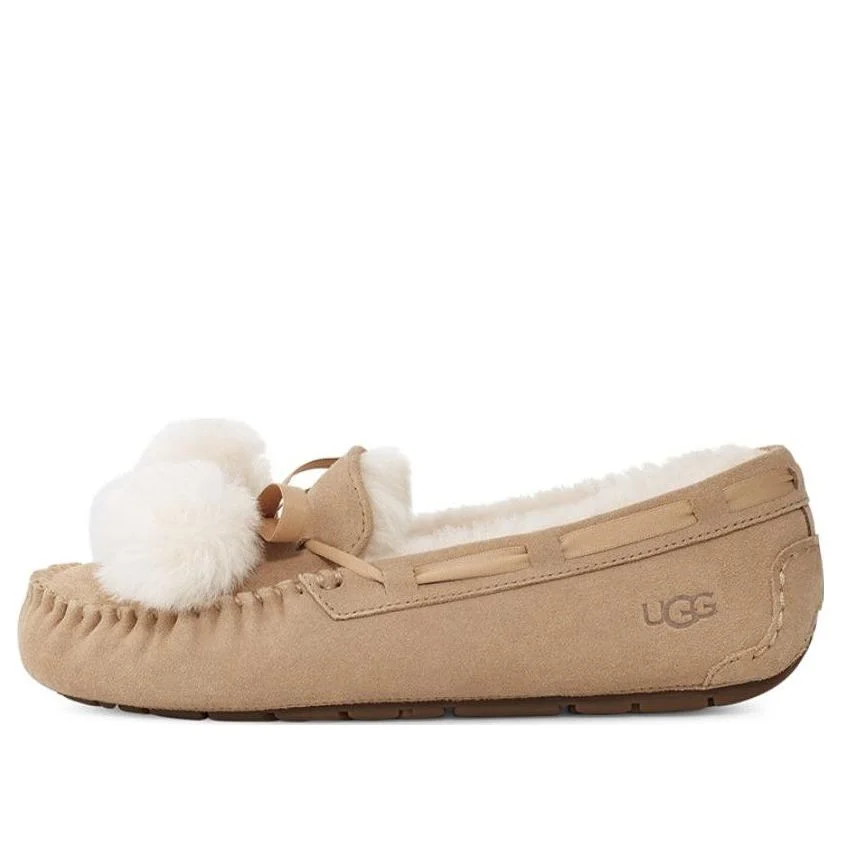 (WMNS) UGG Dakota Moccasins Slippers 'LIght Chestnut'' 1138651-SAN - 1