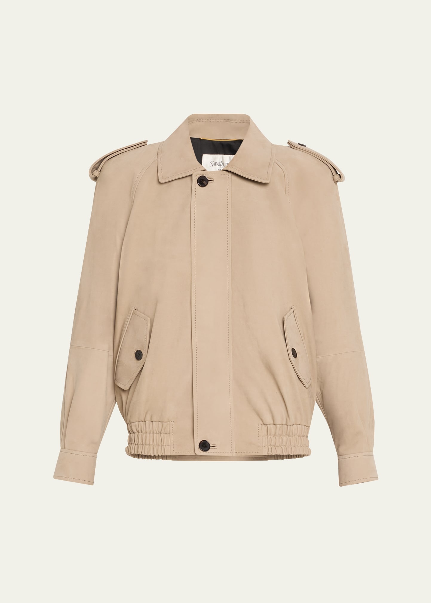 Oversized Suede Jacket - 1