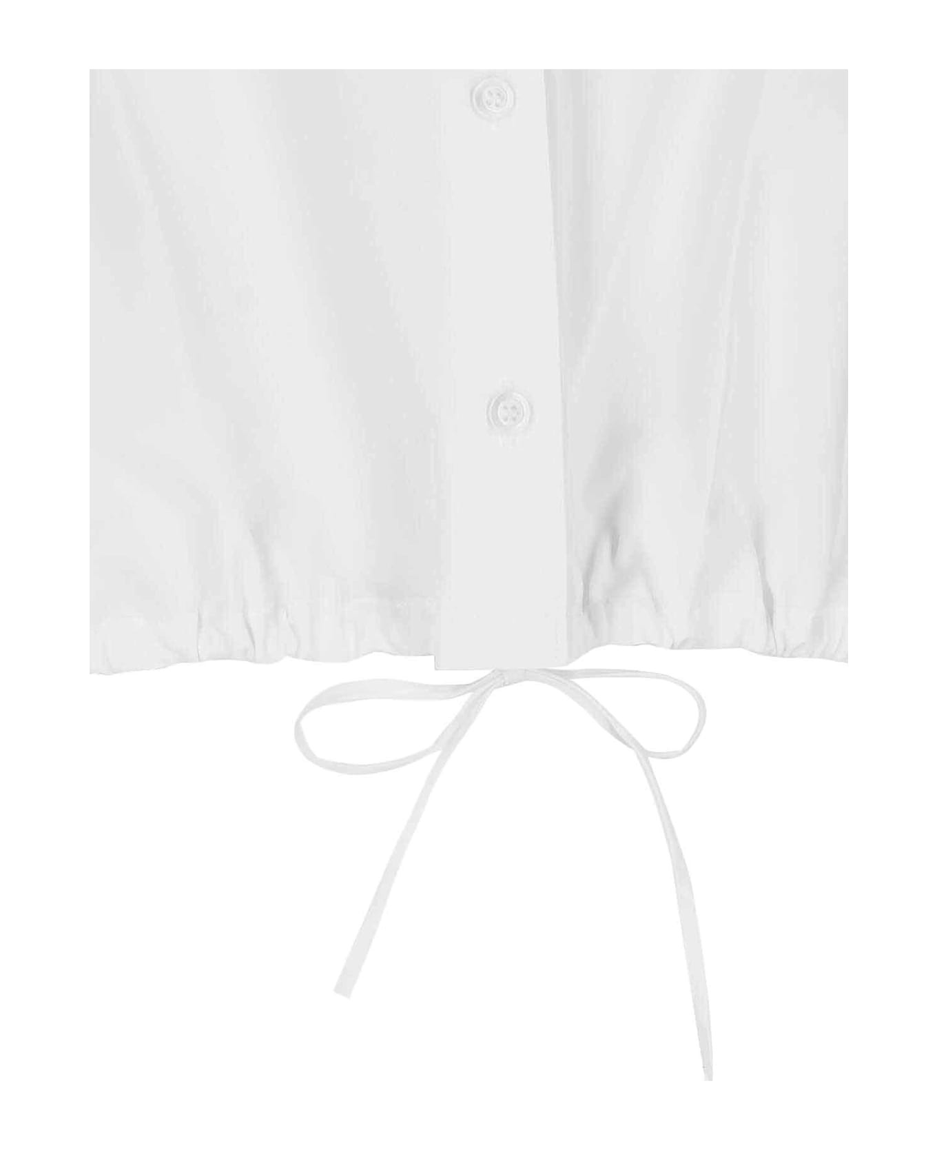 Logo Crop Shirt - 5
