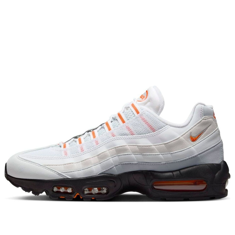 Nike Air Max 95 Wolf Grey Safety Orange Pure Platinum - 1