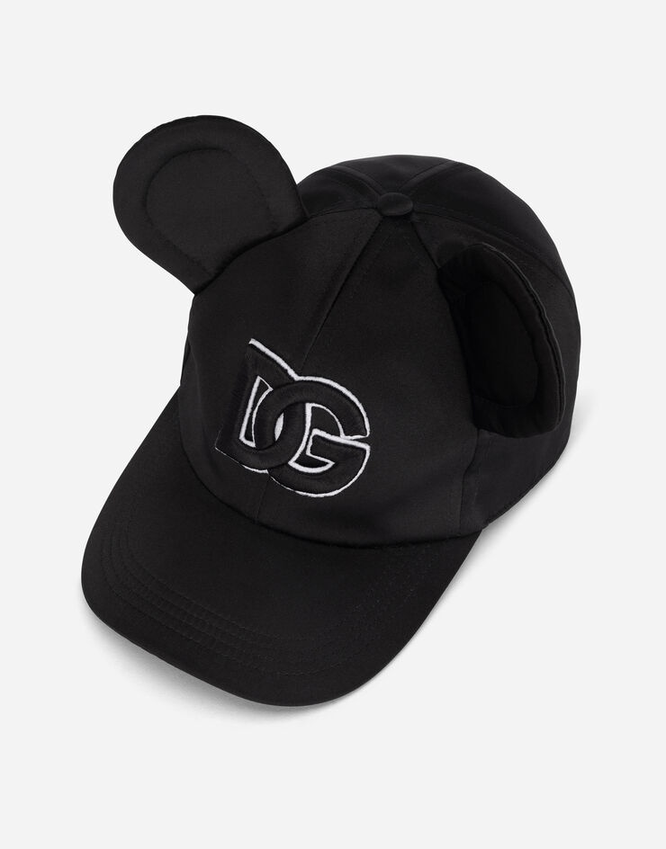 Satin baseball cap with DG patch - 2